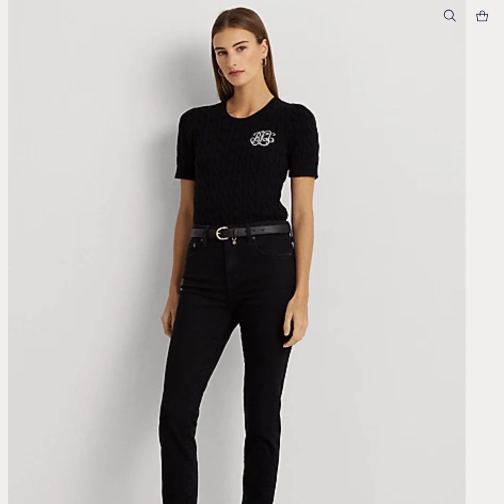 NWOT*** L.R.L. Classic straigth Black Jeans
